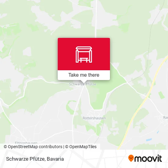 Карта Schwarze Pfütze