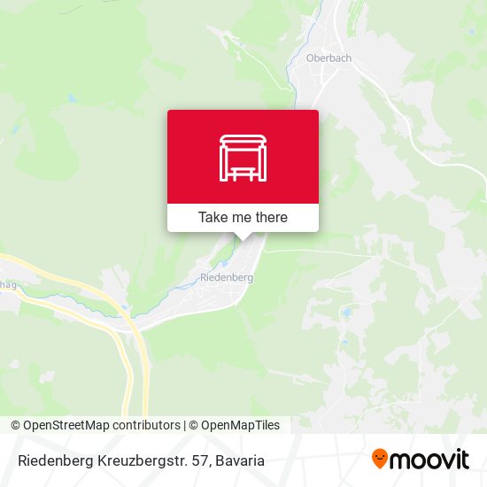 Riedenberg Kreuzbergstr. 57 map