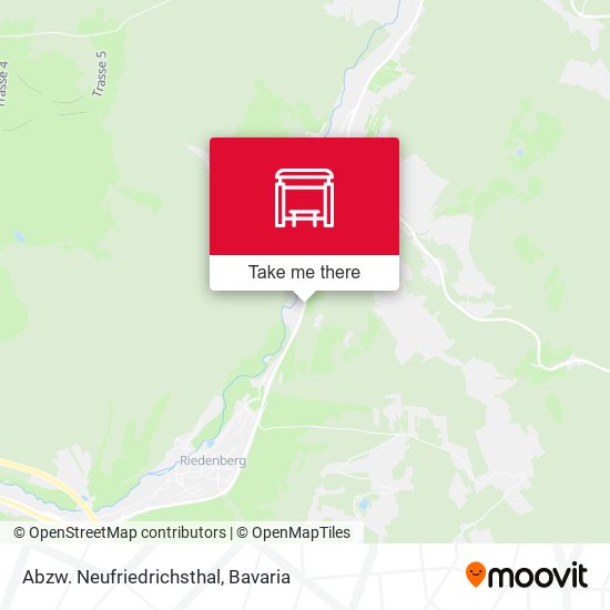 Abzw. Neufriedrichsthal map