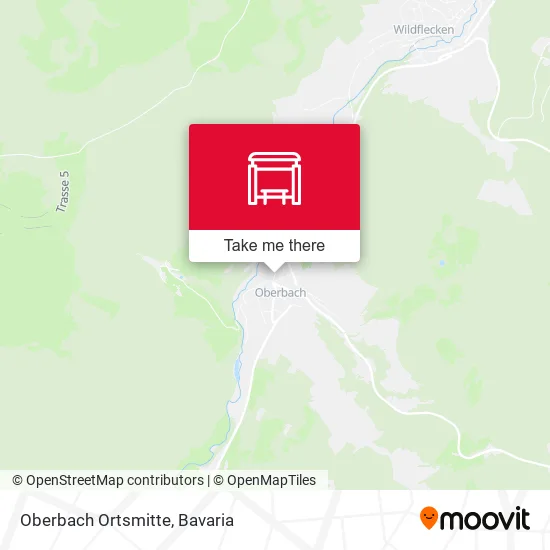 Карта Oberbach Ortsmitte