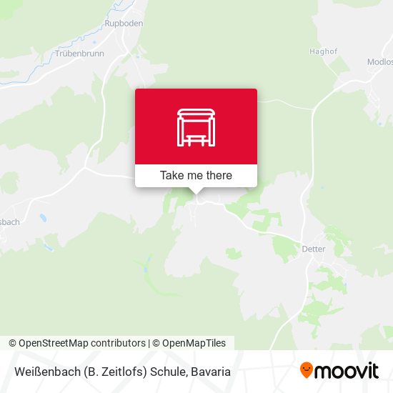 Карта Weißenbach (B. Zeitlofs) Schule