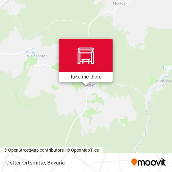 Карта Detter Ortsmitte