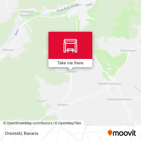 Карта Dreistelz