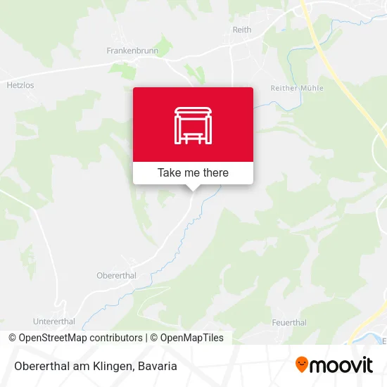 Карта Obererthal am Klingen