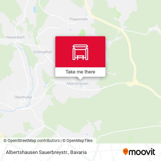 Albertshausen Sauerbreystr. map
