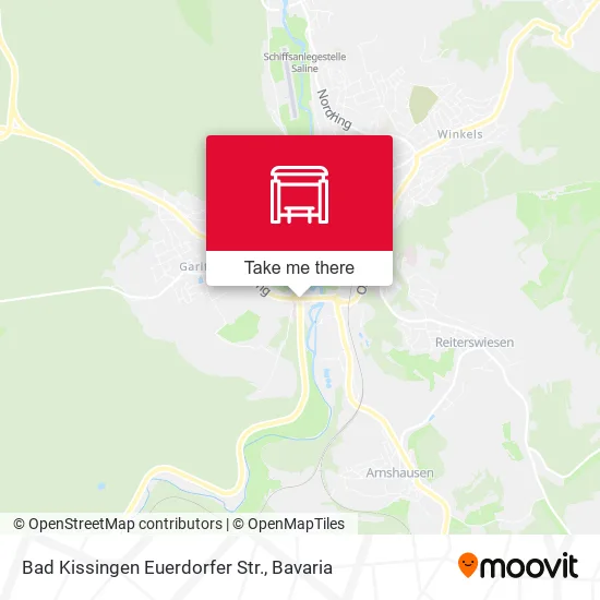 Карта Bad Kissingen Euerdorfer Str.