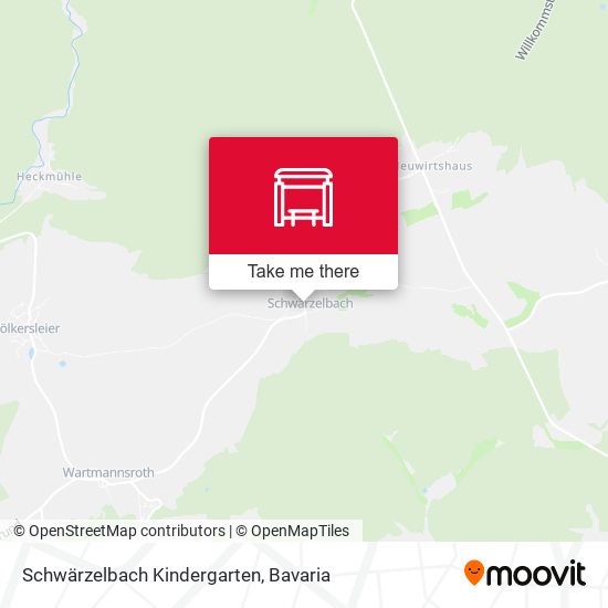 Schwärzelbach Kindergarten map