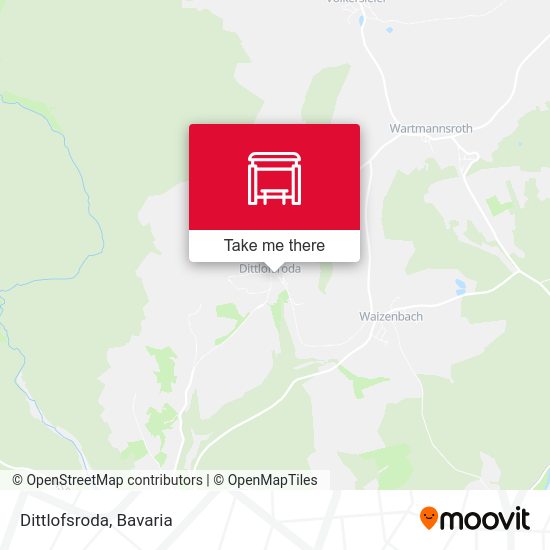Карта Dittlofsroda