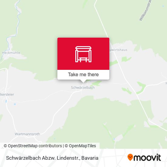 Schwärzelbach Abzw. Lindenstr. map