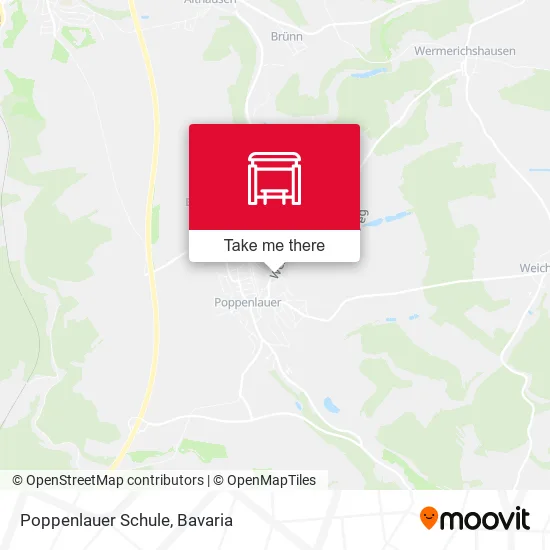 Карта Poppenlauer Schule