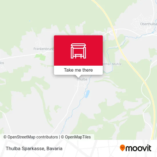 Карта Thulba Sparkasse