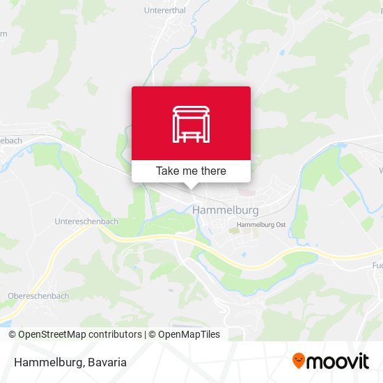 Hammelburg map