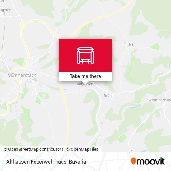 Althausen Feuerwehrhaus map