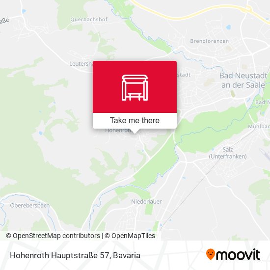 Hohenroth Hauptstraße 57 map