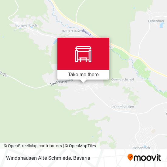 Windshausen Alte Schmiede map