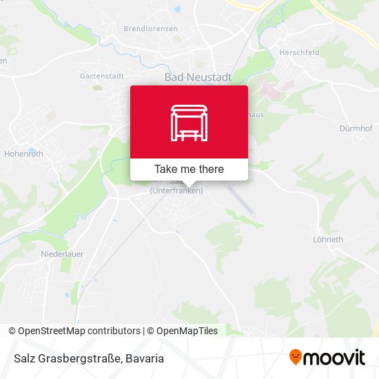 Salz Grasbergstraße map