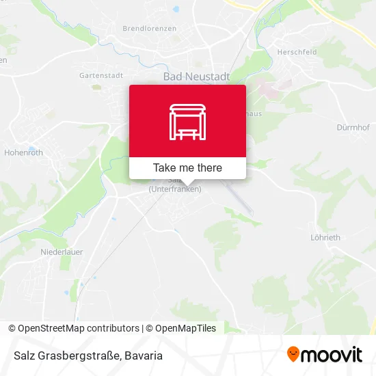 Карта Salz Grasbergstraße