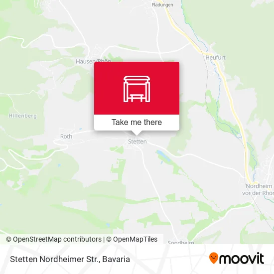 Карта Stetten Nordheimer Str.