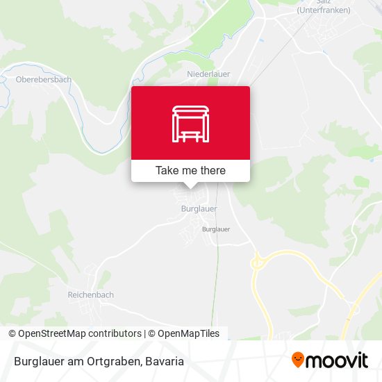 Burglauer am Ortgraben map