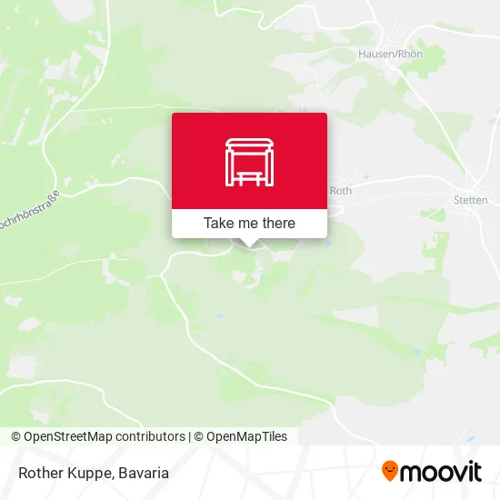 Карта Rother Kuppe