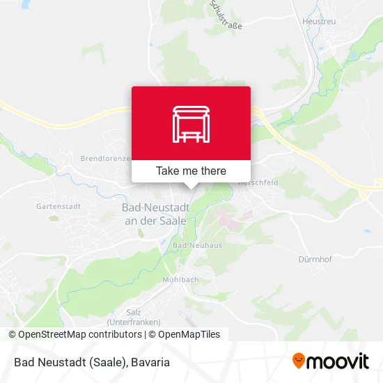 Карта Bad Neustadt (Saale)