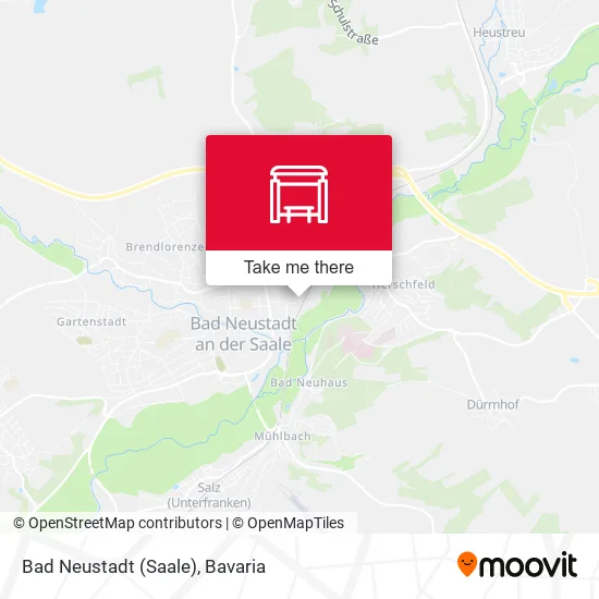 Карта Bad Neustadt (Saale)
