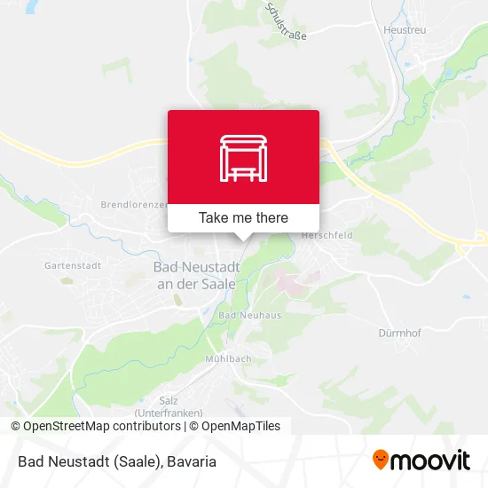 Карта Bad Neustadt (Saale)