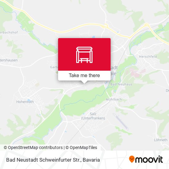 Bad Neustadt Schweinfurter Str. map