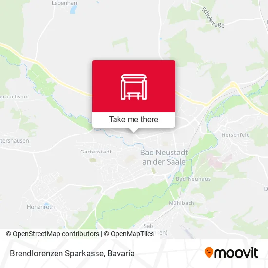 Карта Brendlorenzen Sparkasse