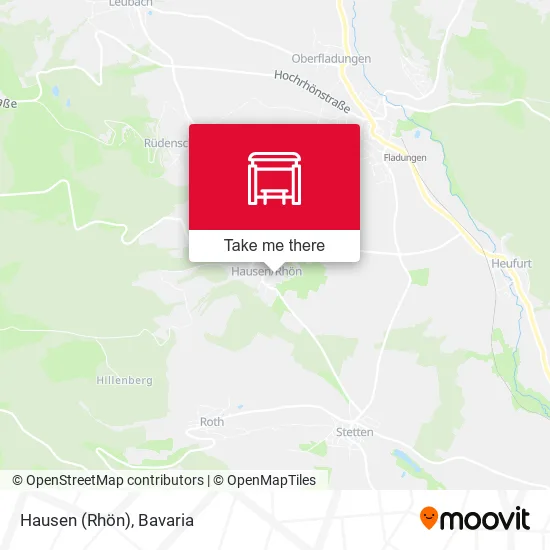Карта Hausen (Rhön)