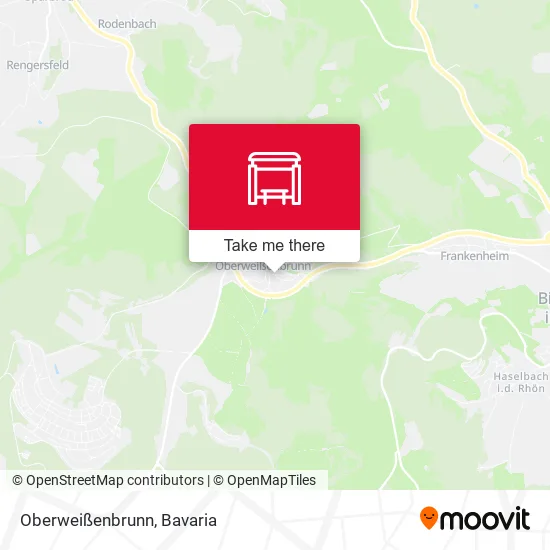 Карта Oberweißenbrunn