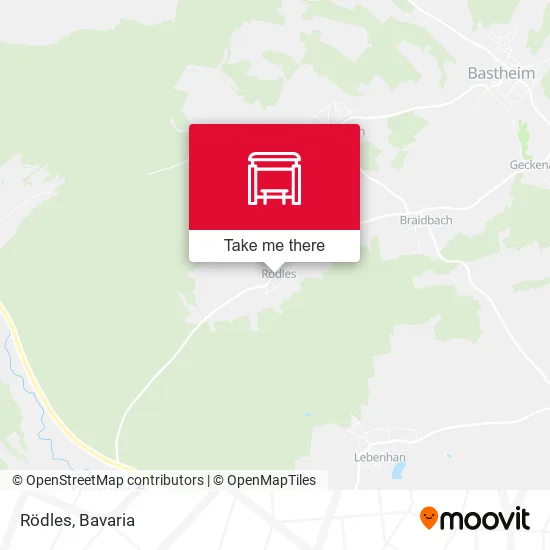 Карта Rödles