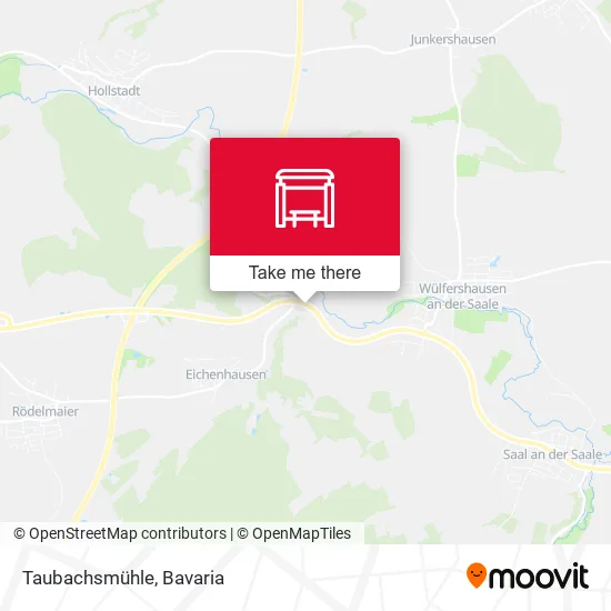 Карта Taubachsmühle