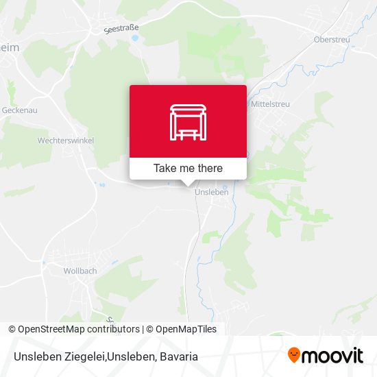 Unsleben Ziegelei,Unsleben map