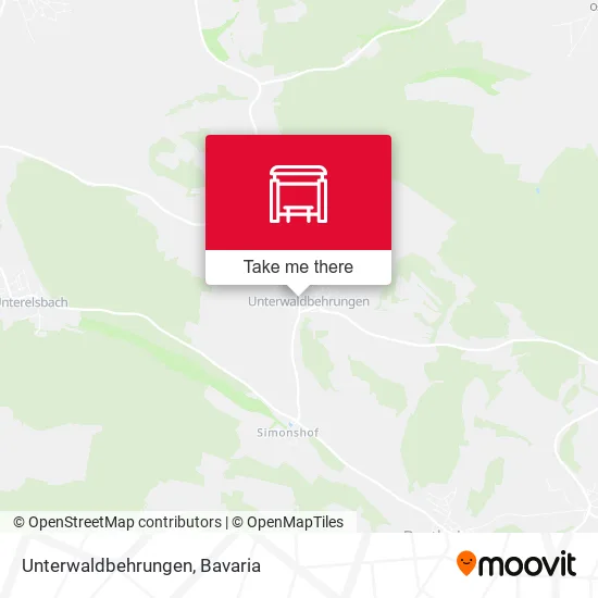 Карта Unterwaldbehrungen