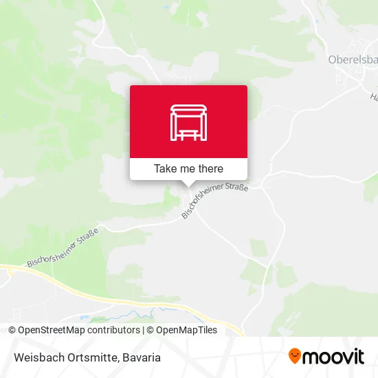 Карта Weisbach Ortsmitte