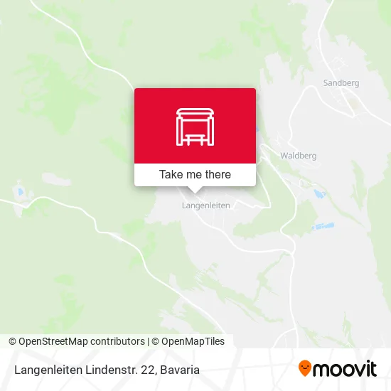 Карта Langenleiten Lindenstr. 22