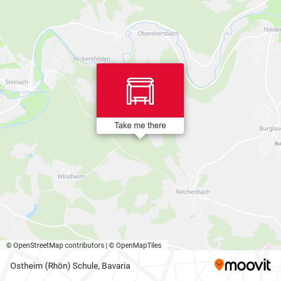 Ostheim (Rhön) Schule map