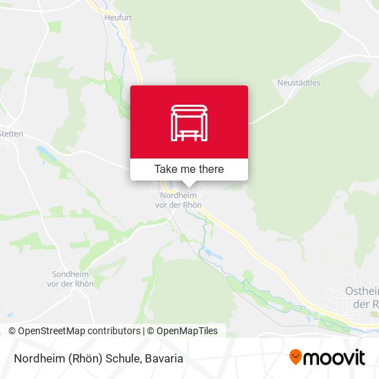 Nordheim (Rhön) Schule map