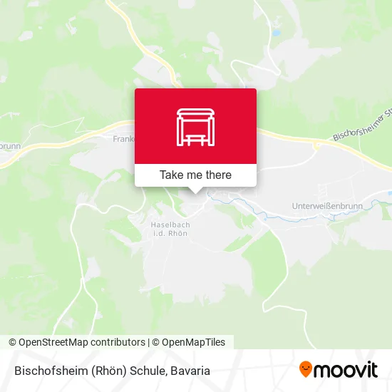 Карта Bischofsheim (Rhön) Schule