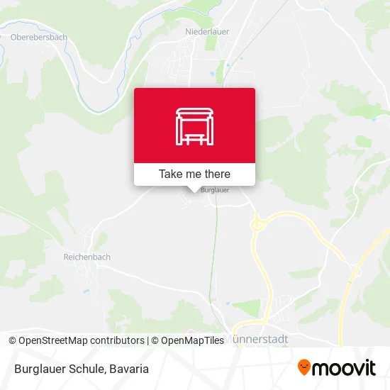 Карта Burglauer Schule