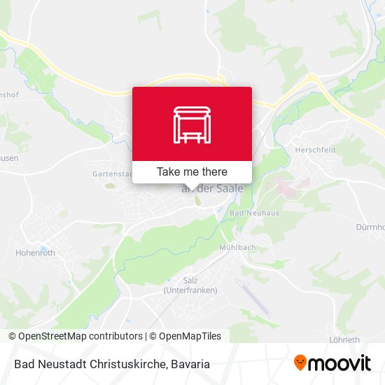 Bad Neustadt Christuskirche map