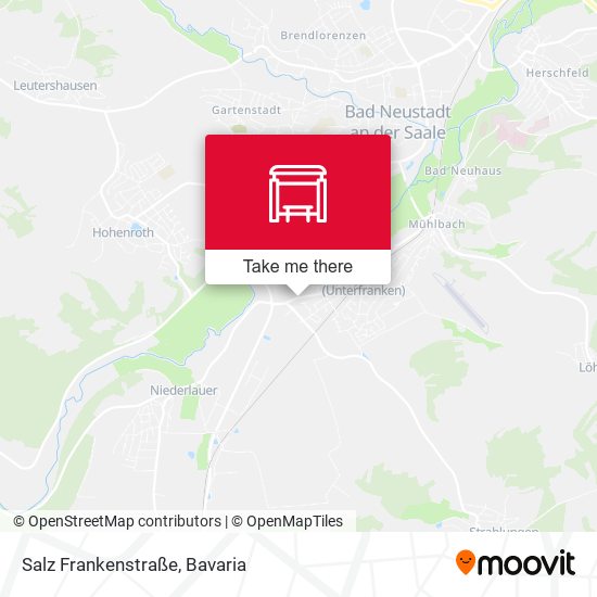 Salz Frankenstraße map