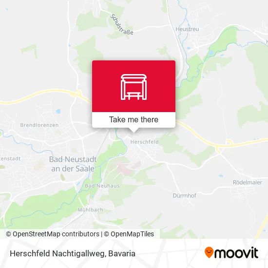 Карта Herschfeld Nachtigallweg