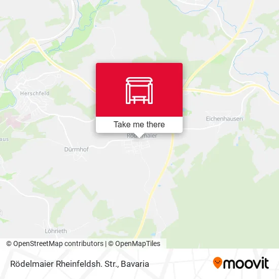 Карта Rödelmaier Rheinfeldsh. Str.