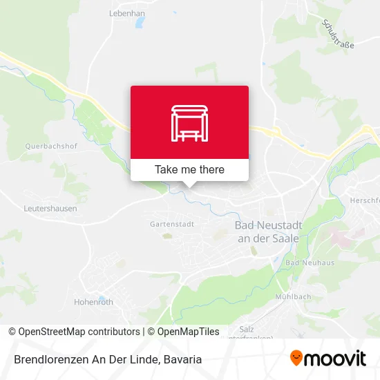Карта Brendlorenzen An Der Linde