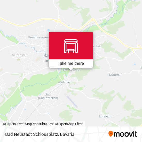 Карта Bad Neustadt Schlossplatz