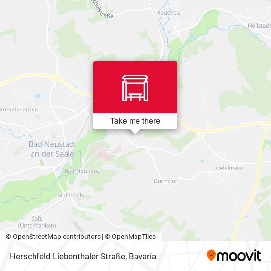 Herschfeld Liebenthaler Straße map
