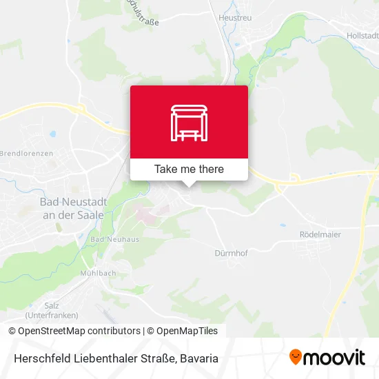 Карта Herschfeld Liebenthaler Straße