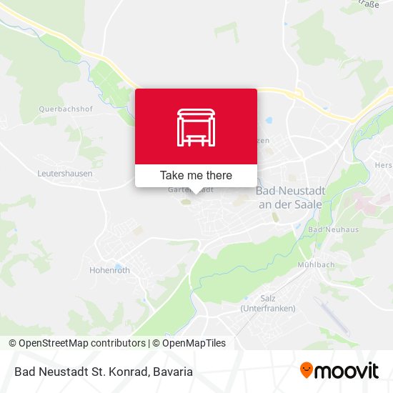 Bad Neustadt St. Konrad map
